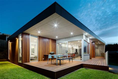 Modern Home Design In AU With A Massive Triangular Shed Roof