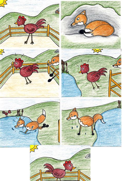 The Hen and the Fox by Shpout on DeviantArt