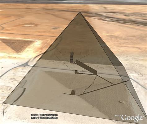 Great Pyramid of Giza in 3D - Google Earth Blog