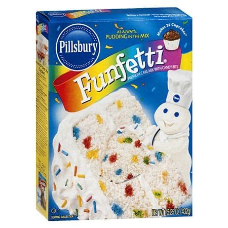 Pillsbury Funfetti Premium Cake Mix with Candy Bits Funfetti | Walgreens