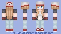 Pokemon Trainer Girl •ѕρℓαѕн• Minecraft Skin