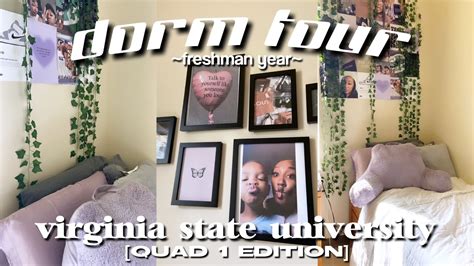 dorm tour 2022! virginia state university *quad 1 edition* || brooklyn nicole - YouTube