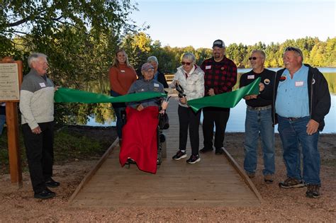 New pier, trail surface help make Schmeeckle Reserve more accessible ...