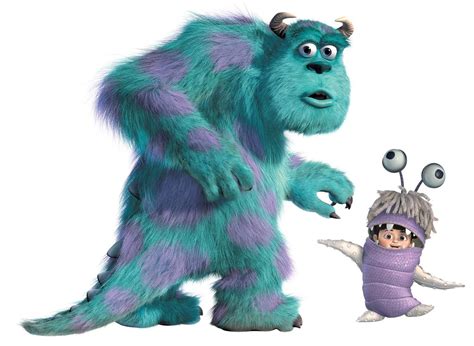 Rex + Lyla. | Sully and boo, Monsters inc boo, Monsters inc