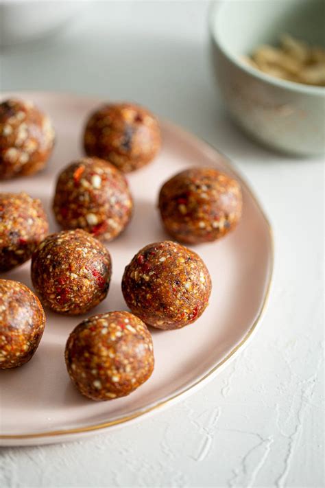 No-Bake Goji Berry Balls - Running on Real Food