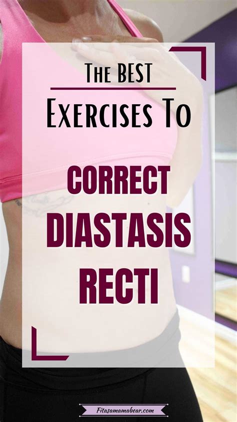 4 Corrective Exercises For Diastasis Recti (with video)