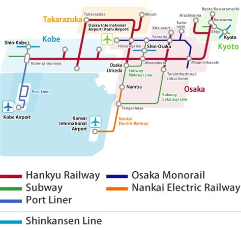 Kansai International Airport Map