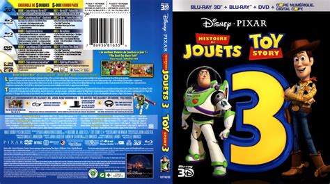 Toy Story 3 - 3D - Histoire De Jouets 3 - 3D - Movie Blu-Ray Scanned Covers - Toy Story 3 - 3D ...