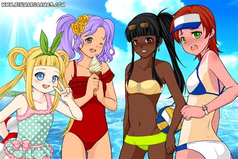 Anime Summer girls dress up game by Rinmaru on DeviantArt