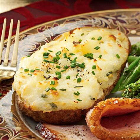 Cheese-Stuffed Twice-Baked Potatoes Recipe: How to Make It