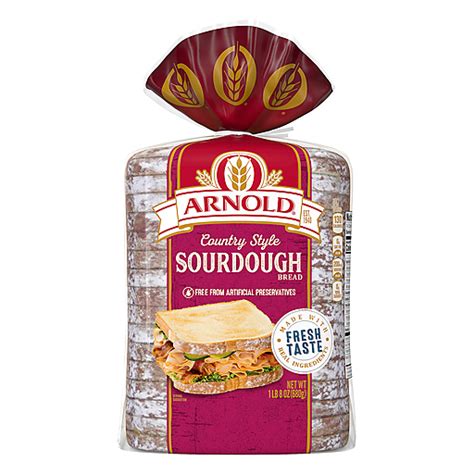 Arnold Country Sourdough Bread 24 Oz | White & Sourdough Bread | Quality Foods