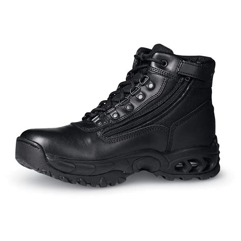 Men's Ridge® AIR - TAC™ Mid - zipper Steel Toe Tactical Boots, Black ...