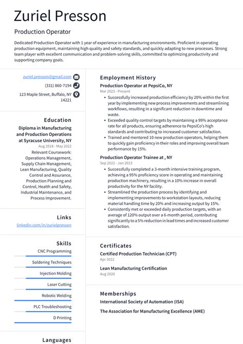 12 Production Operator Skills: Definition and Examples