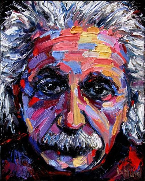 Debra Hurd Original Paintings AND Jazz Art: Albert Einstein portrait ...