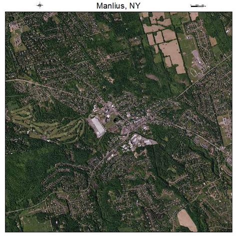 Aerial Photography Map of Manlius, NY New York