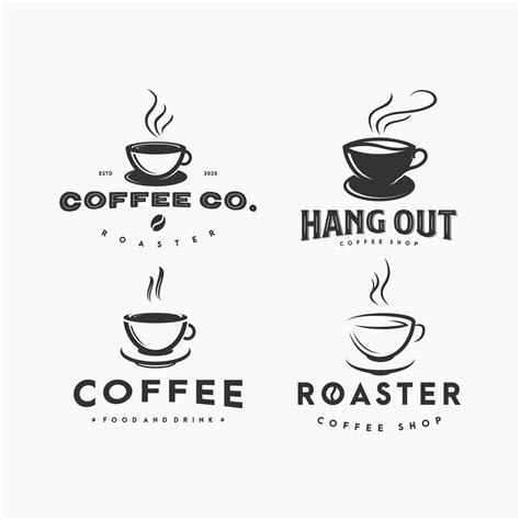 coffee and mug logo icon and vector 13324105 Vector Art at Vecteezy