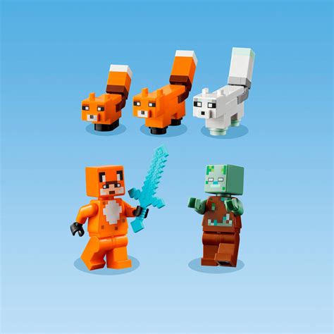 LEGO Minecraft The Fox Lodge 21178 6379562 - Best Buy