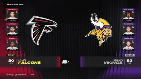 Atlanta Falcons vs Minnesota Vikings Season 4 QF Game 3 - YouTube