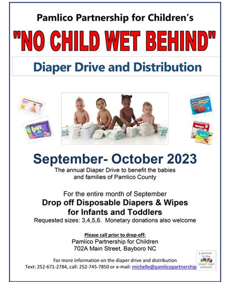 Annual Diaper Drive - Pamlico Partnership for Children