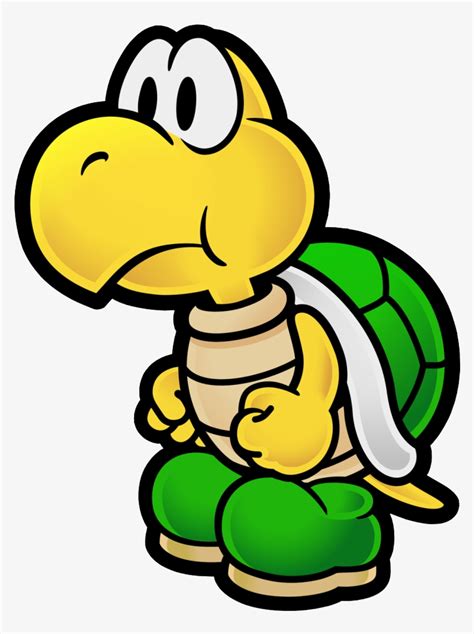 Koopa Troopa Paper Mario Series - Koopa Troopa Transparent PNG ...