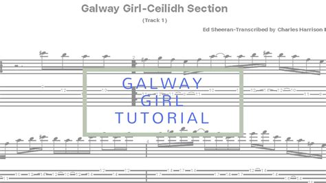 Galway Girl Guitar Chords - Sheet and Chords Collection