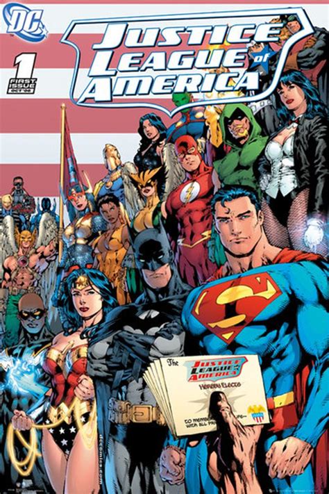 Justice League of America poster: Issue 1 cover (24x36) DC Comics