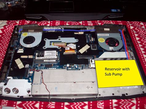 Alienware M17X R4 water cooling system - Alienware M17x / AW 17 - Tech ...