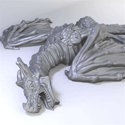 Dead Dragon (Harvest of War) | 3D models download | Creality Cloud