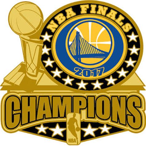 Golden State Warriors 2017 NBA Champions Pin