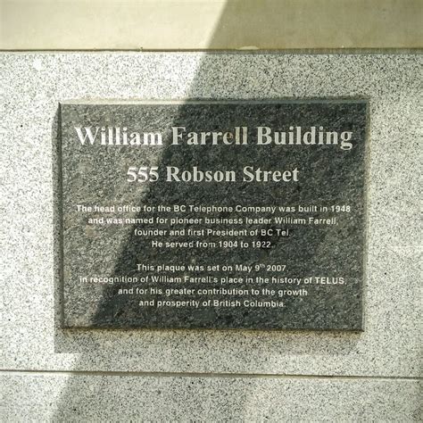 Read the Plaque - William Farrell Building