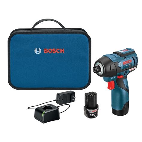 Bosch 12-Volt Max Variable Speed Brushless Cordless Impact Driver (2-Batteries Included) in the ...