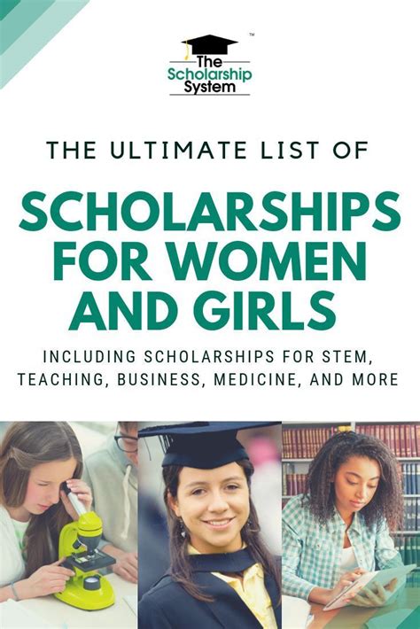 The Ultimate List of Scholarships for Women and Girls - # | School scholarship, Scholarships for ...