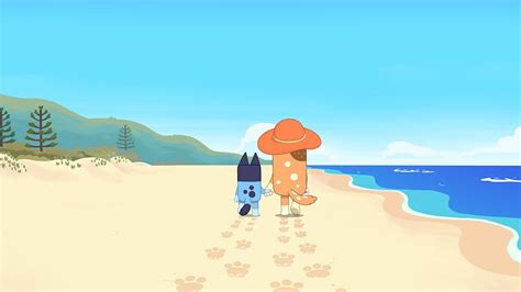 Bluey Dog Beach