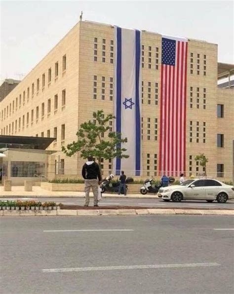 Jérusalem is indivisible 14.5.2018 The new American Embassy which opened its gates in Jerusalem ...