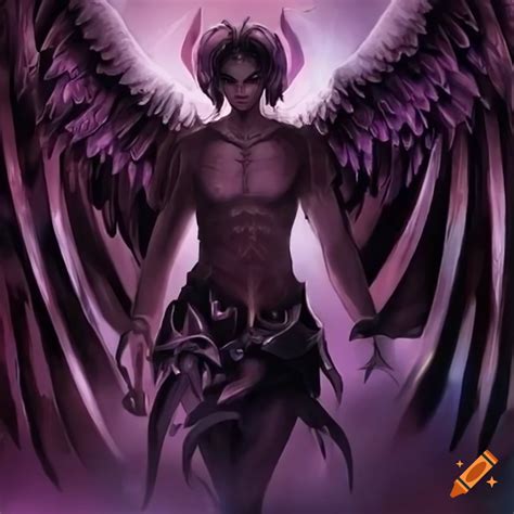 Artwork of azazel, the fallen angel on Craiyon