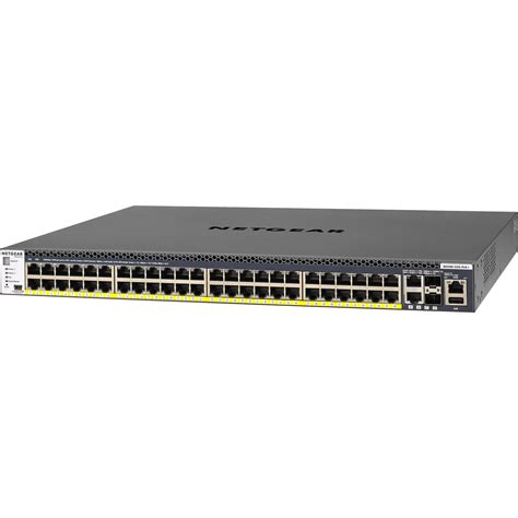 Netgear 48 Ports PoE Manageable Layer 3 Switch - GSM4352PA-100NES ...