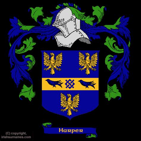 Harper Coat of Arms, Family Crest - Free Image to View - Harper Name ...