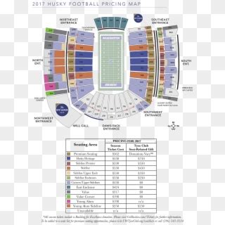 Husky Stadium Seating Chart Washington Huskies Online - Husky Stadium ...