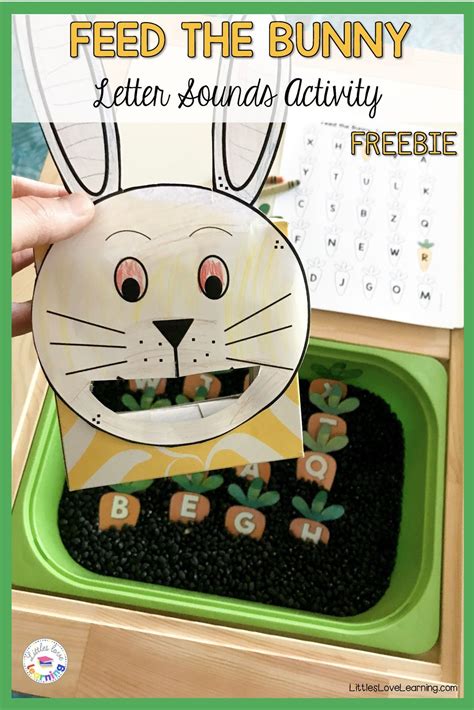 FREE Feed the Bunny Activity for Preschoolers (Perfect for Easter ...