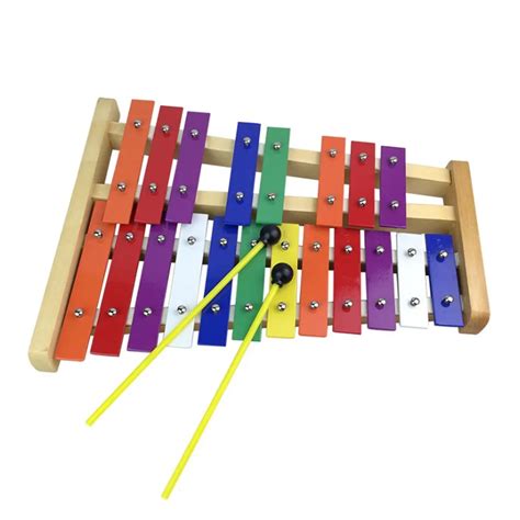 Aliexpress.com : Buy Professional 20 Tone Metal Colorful Xylophone ...