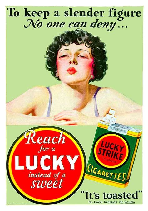 1929 - Lucky Strike Cigarette Advertisement - Color Digital Art by John Madison