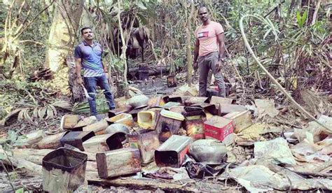 Rangat Police Strikes Again, Dismantles Illicit Liquor Operation in Kalsi Village Forest ...