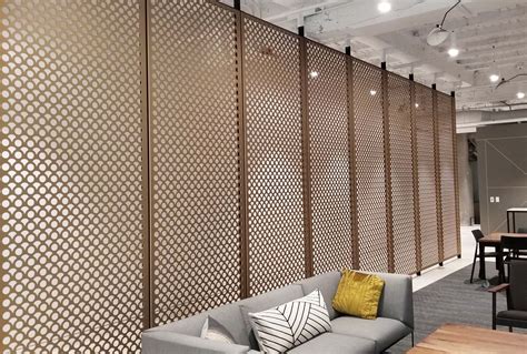 Interior Perforated Metal Panels - Graphic Perf® Photoreal Interior