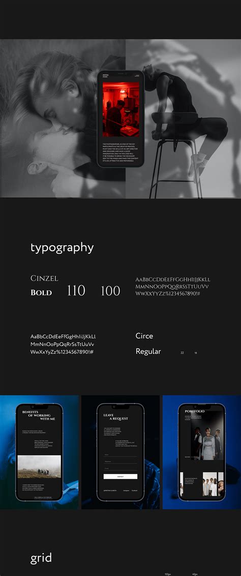 Portfolio photographer on Behance