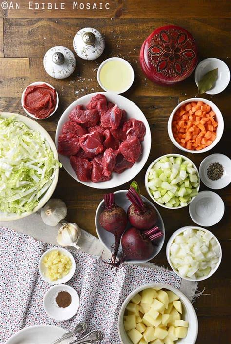 Borscht Recipe (Russian-Style Beet Soup)