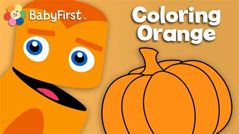 Oranges, Pumpkins and Carrots | Orange | Learn the Colors | Color Crew |... | Tot school ...