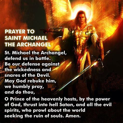 Archangel Michael Prayer For Protection In Latin