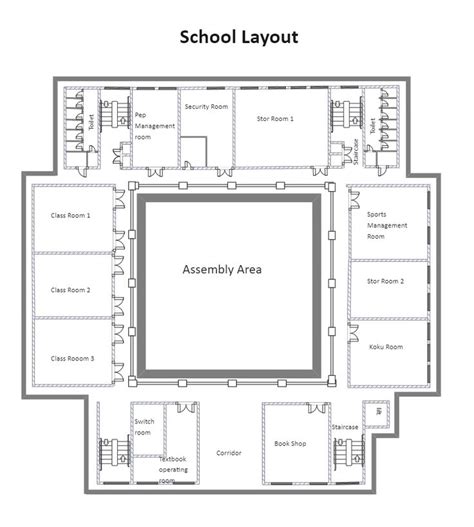 Modern school layouts can range from modest private schools with a ...