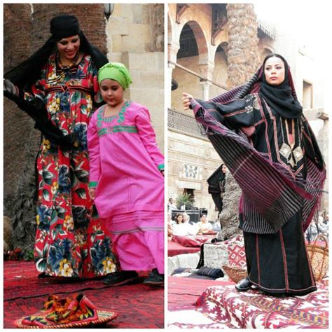 Egyptian clothes from a fashion show organized by Shahira Mehrez (who works on… | Egyptian ...