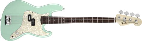 Mark Hoppus Jazz Bass®, Rosewood Fingerboard, Surf Green | Fender bass ...